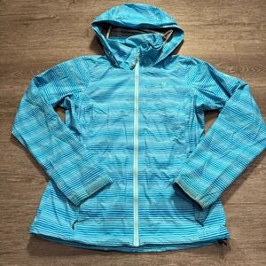 Mountain Hardwear Jacket Womens Small Hooded Dry Q EVAP Rain Shell Waterproof